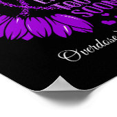 Noストーリーはあまりにも早く終わるパープルRibbo ポスター (角)