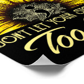 Noストーリーはあまりにも早く自殺認識度日 ポスター (角)