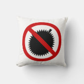 NOデュリアン熱帯果実⚠タイのサイン⚠ クッション (正面)