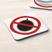 NOデュリアン熱帯果実⚠タイのサイン⚠ コースター (左側)