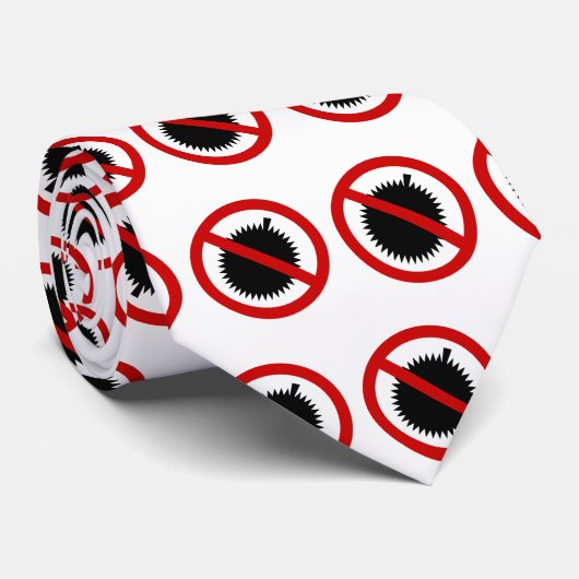 NOデュリアン熱帯果実⚠タイのサイン⚠ ネクタイ (ロール)