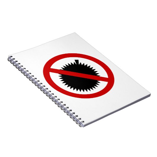 NOデュリアン熱帯果実⚠タイのサイン⚠ ノートブック (右側)