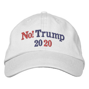 NOトランプ2020 刺繍入りキャップ