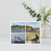 NOノルウェー – オスロ – ポストカード (スタンド正面)