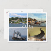 NOノルウェー – オスロ – ポストカード (正面/裏面)