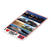 NOノルウェー – オスロ –  マグネット (左側)