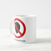 NOバルーン⚠タイのサイン⚠ コーヒーマグカップ (正面左)