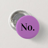 NOピン 缶バッジ (正面&裏面)