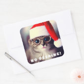 Noピーククラシックラウンドステッカー スクエアシール (封筒)