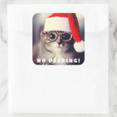 Noピーククラシックラウンドステッカー スクエアシール (バッグ)