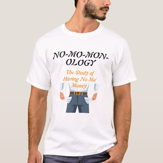 "NOモノモノロジー" Tシャツ (正面)