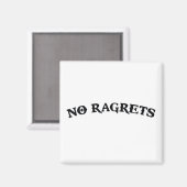 Noラグレットの後悔タトゥー マグネット (正面/裏面)