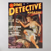 No体Darling Dime Detective Magazine ポスター (正面)