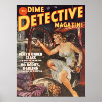 No体Darling Dime Detective Magazine