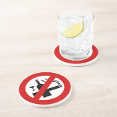 NO喫煙アルコール⚠タイのサイン⚠ コースター (側面)