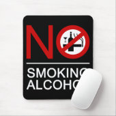 NO喫煙アルコール⚠タイのサイン⚠ マウスパッド (マウス)