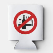 NO喫煙アルコール⚠タイのサイン⚠ 缶クーラー (裏面)