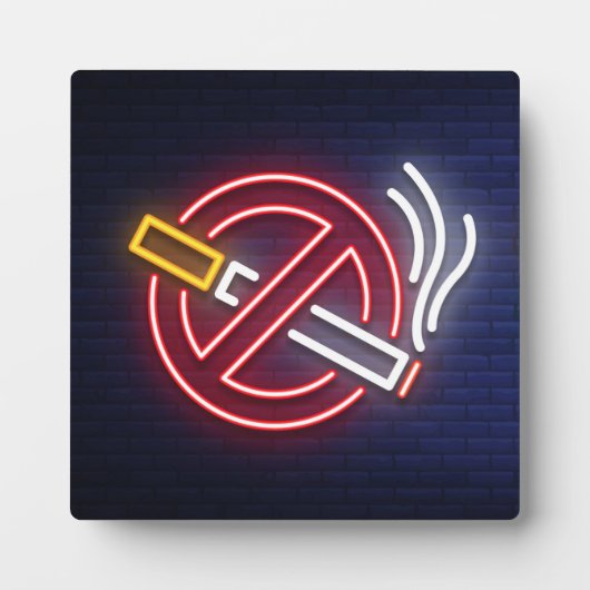 NO喫煙斑 フォトプラーク (正面)