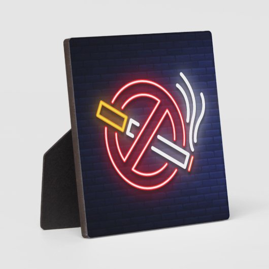 NO喫煙斑 フォトプラーク (正面)