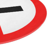 NO喫煙標識 – UK標識 カッティングボード (角)