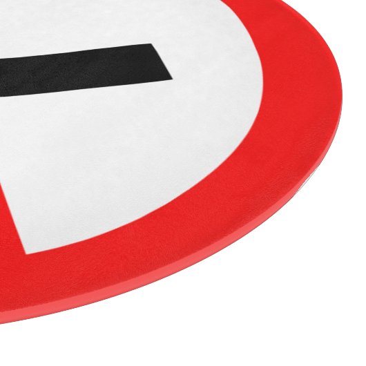 NO喫煙標識 – UK標識 カッティングボード (角)