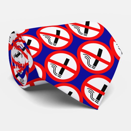 NO喫煙標識 – UK標識 ネクタイ (ロール)