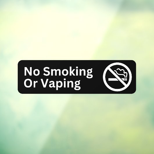 No喫煙No蒸発倉庫デカール ウィンドウサイン (シート3)