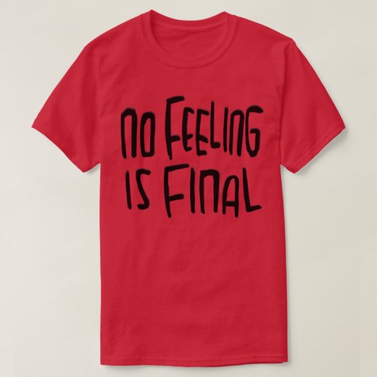 No感じ isファイナルライク引用文 tシャツ (デザイン正面)