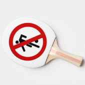 NO球技⚠タイパークサイン⚠ 卓球ラケット (横)