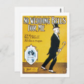 No'結婚 S Bells For Me Songbook Cover ポストカード (正面/裏面)