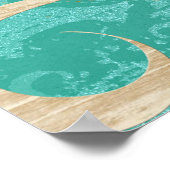 No美しい明るいポスター ポスター (角)