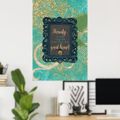 No美しい明るいポスター ポスター (ホームオフィス)