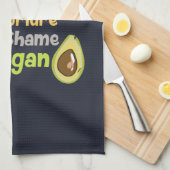 No肉Noペインビーガンことわざ キッチンタオル (四つ折り)