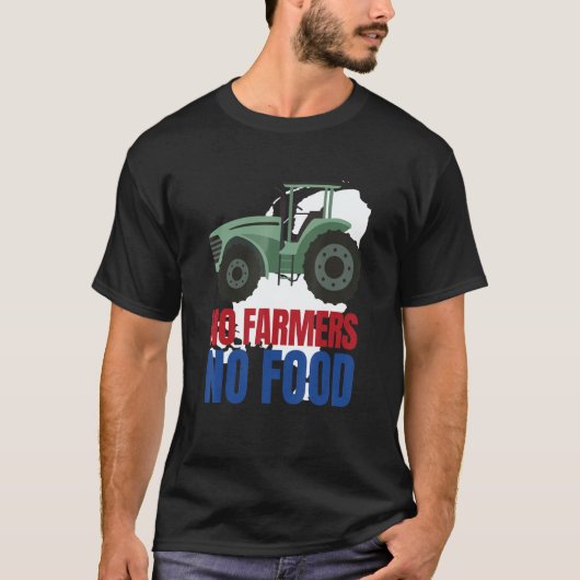 No農家No Food Netherland Boerenopstand Tシャツ (正面)