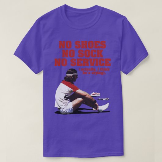 No靴No靴下NoサービスBaumer Tシャツ (デザイン正面)