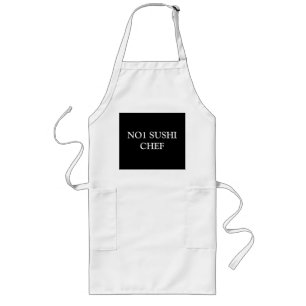 No1寿司Chef>Apron ロングエプロン