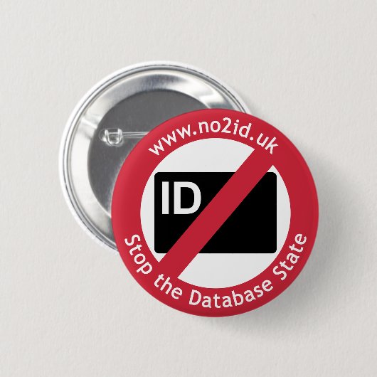 NO2ID Button Badge (CLASSIC) 缶バッジ (正面&裏面)