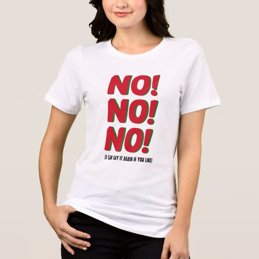 No、おもしろいGraphic Teeと男性へ Women トライブレンドＴシャツ (正面)
