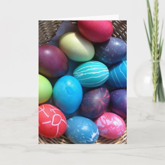 NO "お尻"それについて*孫*イースターホリデーカード シーズンカード (正面)