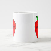 No.パーソナライズされた1先生Mug ジャンボコーヒーマグカップ (正面)