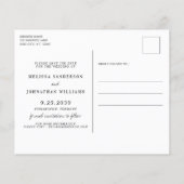 No ファンシー Just Love Dogのバジェット結婚カード (裏面)