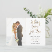 No ファンシー Love Just Save the Date 招待状 (スタンド正面)