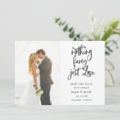 No ファンシー Love Just Save the Date 招待状 (スタンド正面)