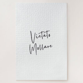 "No 与え's Up"困難な感動的パズル ジグソーパズル