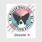 No 恋しく思 日円デザイン シール (シート)