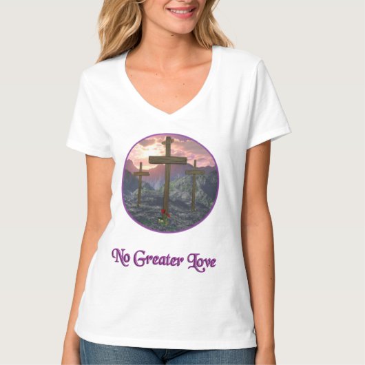 No 素晴らし Love John 3:16 Tシャツ (正面)