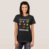 No 離れ Cubes Unresolved Speedcubing Speedsolving C Tシャツ (正面フル)