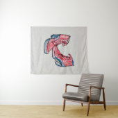 No 01、手スケッチの靴おもしろいコレクション タペストリー (インサイチュ(横))