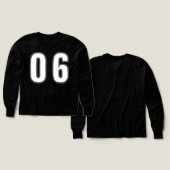 No. 06 Kids Stylish Numeric Statement Art (デザイン 正面&背面)