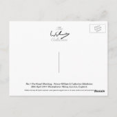 No.1ザ王室のイ結婚リアム&キャサリン ポストカード (裏面)